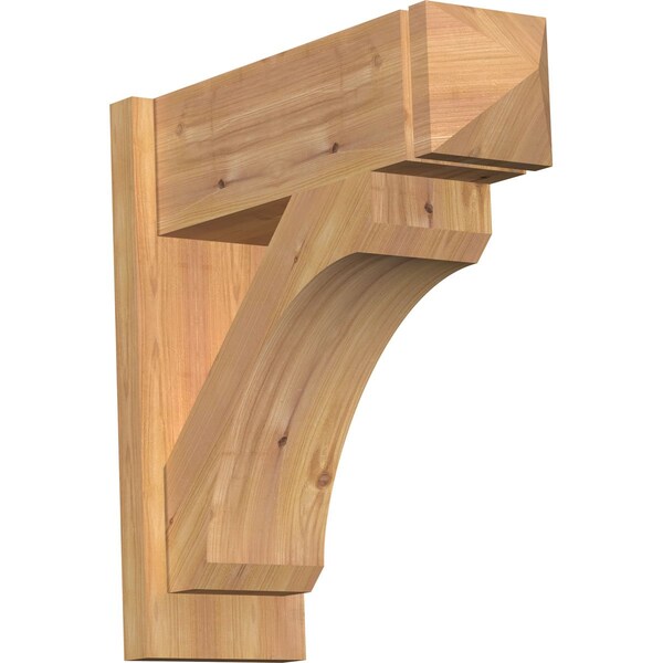 Ekena Millwork Legacy Arts & Crafts Smooth Outlooker, Western Red Cedar, 7 1/2"W x 22"D x 22"H OUT08X22X22LEC03SWR - main